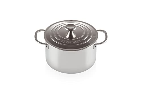 Le Creuset Fleischtopf aus 3-ply PLUS Edelstahl, 20 cm, 96600620000000 von LE CREUSET