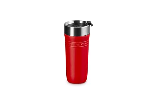 Thermobecher für unterwegs, Edelstahl, 340 ml, Rot Le Creuset von LE CREUSET
