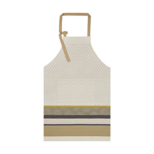 Das Jacquard Francais 22813 Schürze Küche de Provence gekämmte Baumwolle Calisson 90 x 96 x 0,1 cm von LE JACQUARD FRANÇAIS