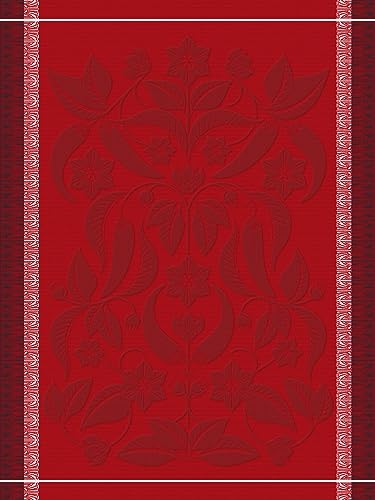 Le Jacquard Français 28979 Geschirrtuch Piments Rouge 60x80 cm Baumwolle von LE JACQUARD FRANÇAIS