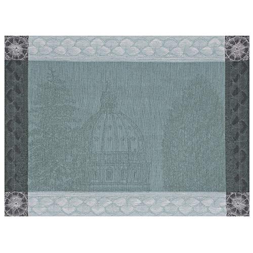 Le Jacquard Francais 25663 (2er Set) Tischsets Symphonie Baroque Fumee 54X38 cm Leinen von LE JACQUARD FRANÇAIS