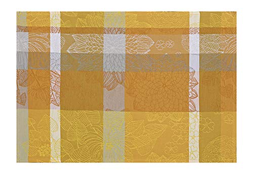 Le Jacquard Francais 26532 (2er Set) Beschichtete Tischsets Marie Galante Ananas 52X38 cm Baumwolle von LE JACQUARD FRANÇAIS