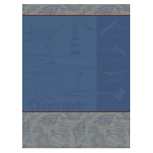 Le Jacquard Francais 26799 Geschirrtuch Marais Salants Ocean 60 x 80 cm Baumwolle von LE JACQUARD FRANÇAIS