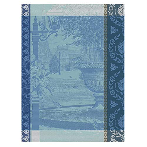 Le Jacquard Francais 26820 Geschirrtuch Jardin Parisien Fontaine 60 x 80 cm Baumwolle von LE JACQUARD FRANÇAIS