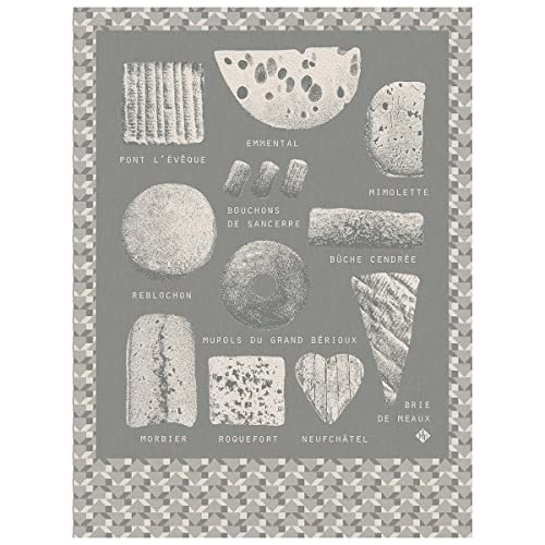 Le Jacquard Français 28158 Geschirrtuch Fromages Cendre 80X60 cm Baumwolle Le Jacquard Français 28158 Geschirrtuch Fromages Cendre 80X60 cm Baumwolle von LE JACQUARD FRANÇAIS