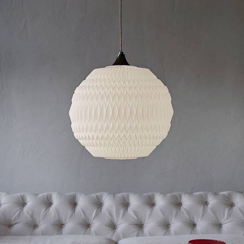 LE KLINT Hängeleuchte Caleo 3, Ø 50 cm, weiß, Papier von LE KLINT