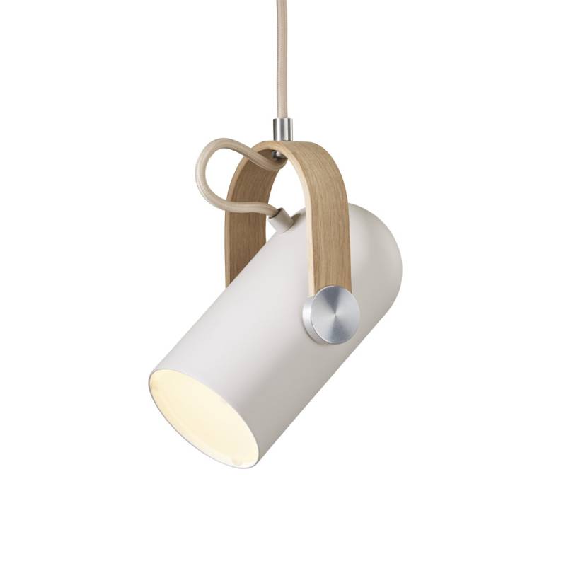 Le Klint - Carronade Pendant Spot - Spotleuchte aus Aluminium mit Holz von LE KLINT