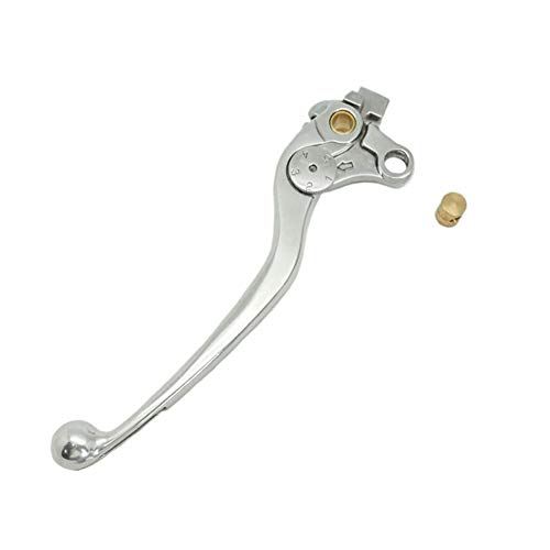LE LEFOSSI Motorrad Ersatzkupplungshebel linke Hand für Kompatibel mit Hand For Suzuki GSF 1250 Bandit GSF 1200 GSX 650 F GSX 1400 SV 1000 DL 1000 Vstrom GSX 1300 R Hayabusa Polished Silver von LE LEFOSSI