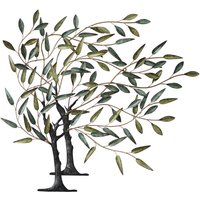 Le Monde Des Animaux - Signes Grimalt Metall -Ornamentwand auftragen Wall Advent Tree Sheets Multicolor Metal 8x90x90cm 22354 von LE MONDE DES ANIMAUX