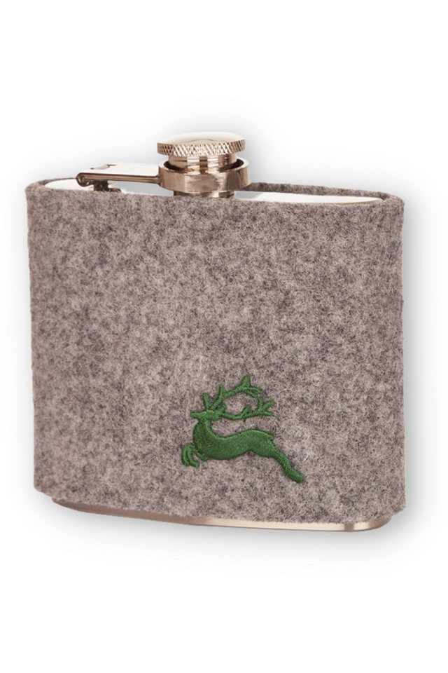 LE NOVITA Thermobehälter Flachmann - HIRSCH - braun, grau/grün LE NOVITA Thermobehälter Flachmann - HIRSCH - braun, grau/grün von LE NOVITA