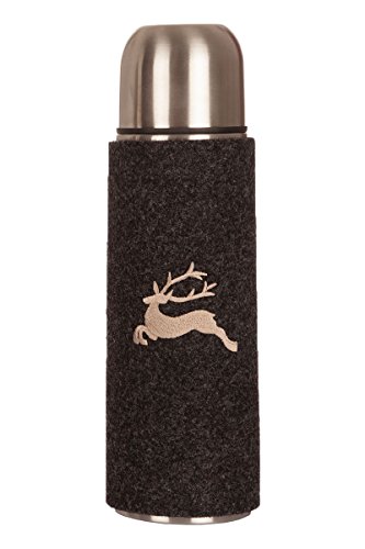 Trachten Thermoskanne - HIRSCH - anthrazit, rot Trachten Thermoskanne - HIRSCH - anthrazit, rot von LE NOVITA