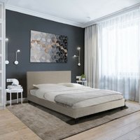 Le Quai Des Affaires - Bett dublin 140x190 + 1 Bettkasten / Beige/ 200x145x76 Le Quai Des Affaires - Bett dublin 140x190 + 1 Bettkasten / Beige/ 200x145x76 von LE QUAI DES AFFAIRES