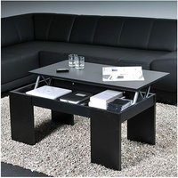 Le Quai Des Affaires - Couchtisch Klapptisch newton 100x50cm / Schwarz/ von LE QUAI DES AFFAIRES