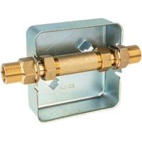 Js Wasserzähler-Unterputz-Einbaukasten 3/4 Aussengewinde - ø 18 mm Lötmuffe - Typ upk 9020 von LE SANITAIRE
