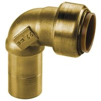 Kupfer Steckfitting Tectite Winkel 90° 15 mm innen/außen lösbar DVGW von LE SANITAIRE
