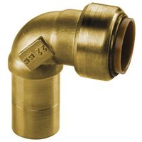 Kupfer Steckfitting Tectite Winkel 90° 18 mm innen/außen lösbar dvgw von LE SANITAIRE