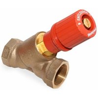 Le Sanitaire - Resideo Strangabsperrventil Kombi-3-Plus Messing, Muffe, dn 32 von LE SANITAIRE