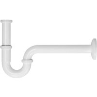 Siphon tube 1 1/4'''''' plus, weiß (9010) 1 1/4''' x 32 mm mit Rosace 80 mm von LE SANITAIRE