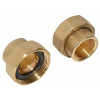 Verschraubungssatz RG Rotguss Pumpenverschraubung RG DN 32 G2" x 1 1/4" IG von LE SANITAIRE