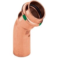 Le Sanitaire - Viega Bogen 45 Grad mit sc Profipress 2426.1 in 42mm Kupfer von LE SANITAIRE