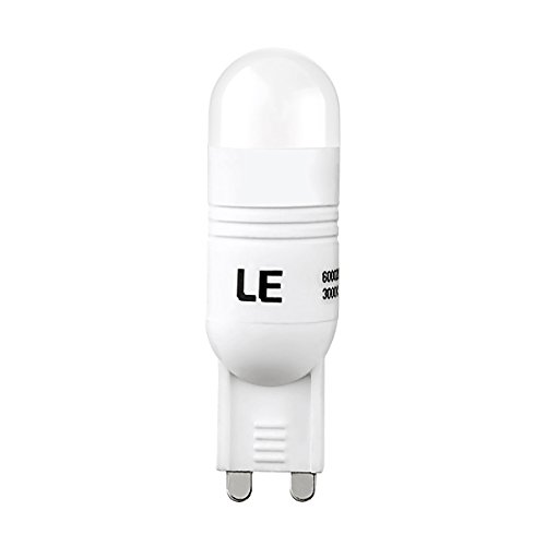 LE 3W G9 LED Lampen, Ersatz für 20W Halogenlampen, 240lm, warmweiß, 3000K, 160° Abstrahlwinkel, LED Birnen, LED Leuchtmittel von Lepro