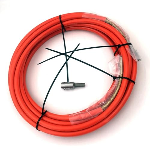 LEADFEN mit 8mm Flexibler Welle Kabel 10m Länge zum Reinigen von Kettenschneider Stangenhalter von LEADFEN