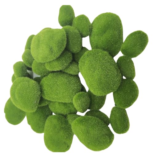 40 künstliche Moosfelsen, natürliche Optik, Dekosteine für Landschaft und Glasgefäße, Dekore ohne Pflege, Terrariensteine 40 künstliche Moosfelsen, natürliche Optik, Dekosteine für Landschaft und Glasgefäße, Dekore ohne Pflege, Terrariensteine von LEADSDGE