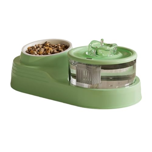 Automatischer Futterspender für Hunde und Hunde, Wasserspender-Set, Haustier-Trinkspender für Zuhause und Outdoor-Aktivität, Haustierbrunnen Automatischer Futterspender für Hunde und Hunde, Wasserspender-Set, Haustier-Trinkspender für Zuhause und Outdoor-Aktivität, Haustierbrunnen von LEADSDGE