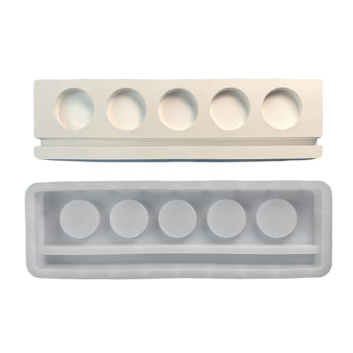 Fünf-Loch-Ständer, lange Teelichthalter, Formen zum Basteln, für Teelichter, Heimdekorationen, Halter Fünf-Loch-Ständer, lange Teelichthalter, Formen zum Basteln, für Teelichter, Heimdekorationen, Halter von LEADSDGE