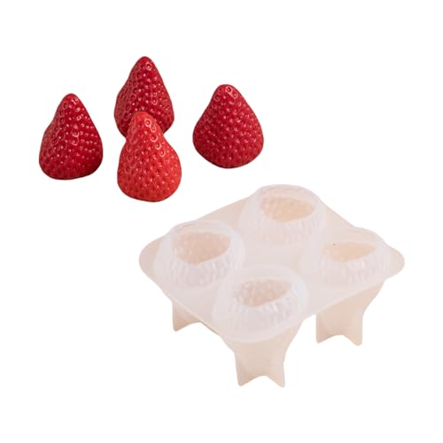 Handgefertigte Silikonformen für Erdbeerseife, Backzubehör, für die Herstellung von Erdbeerduften, Silikon-Pflaster Handgefertigte Silikonformen für Erdbeerseife, Backzubehör, für die Herstellung von Erdbeerduften, Silikon-Pflaster von LEADSDGE