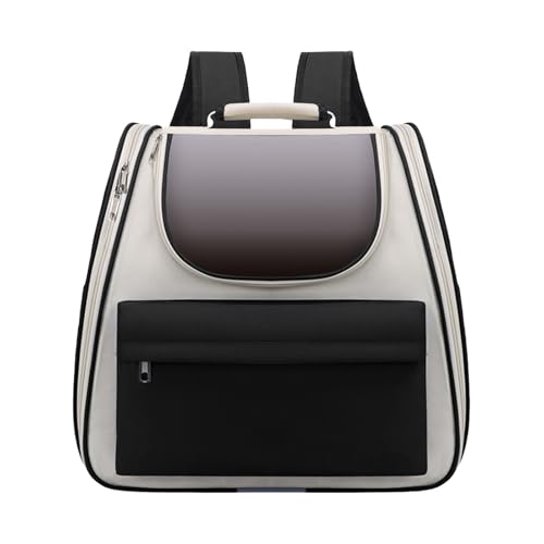 Haustiertasche, Tragetasche, Rucksack, für Welpen, Outdoor-Reisen, tragbar, weiche Schultertrage Haustiertasche, Tragetasche, Rucksack, für Welpen, Outdoor-Reisen, tragbar, weiche Schultertrage von LEADSDGE