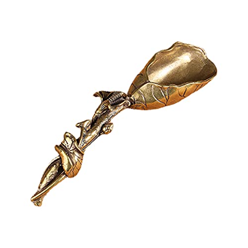 Kupfer-Teelöffel, Zuckerschaufel-Form, Tee-Spatel, Kaffeelöffel, Teegeschirr, Küche, Tee-Zubehör, Gadget von LEADSDGE