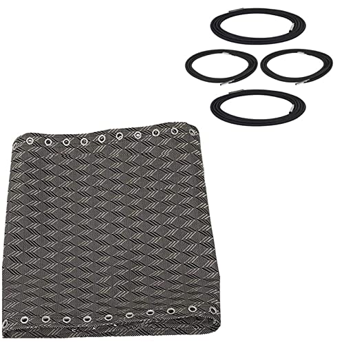 LEADSDGE Ersatzstoff für Anti-Lounge-Sessel, zusammenklappbar, Reparaturwerkzeug, Tuch, Teil für Outdoor, Terrasse, Hof, Strand, Pool von LEADSDGE