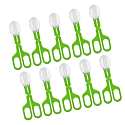 LEADSDGE Gogga Kinderfänger, Schere, Outdoor-Kinder, Gogga-Clip, Spinnenfänger für Haustierbesitzer und Fellpfleger, langlebig, Haustierpflege, 10 Stück von LEADSDGE