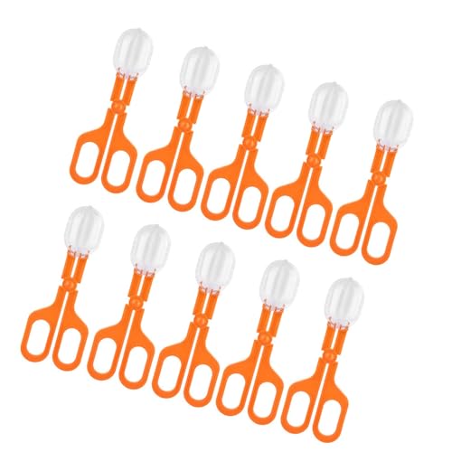 LEADSDGE Gogga Kinderfänger, Schere, Outdoor-Kinder, Gogga-Clip, Spinnenfänger für Haustierbesitzer und Fellpfleger, langlebig, Haustierpflege, 10 Stück von LEADSDGE