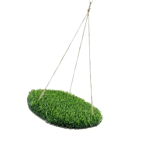 LEADSDGE Greensward Eidechsen Hamster Hängematte Bett Käfig Essential Grass Hamster Hängematte von LEADSDGE