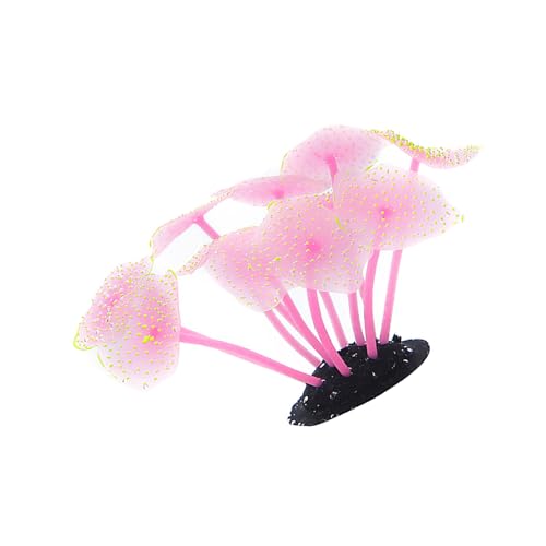 LEADSDGE Künstliche Wasserpflanze, Aquarium, Terrarium, Aquarium, Ornamente, Dekorationen zum Dekorieren von Aquarien, künstliche Korallen von LEADSDGE