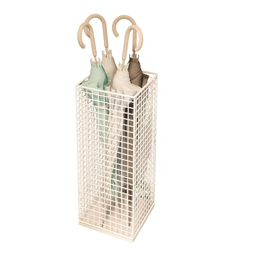 LEADSDGE Metall-Aufbewahrungsbox für Regenschirme, vertikale Halterung für Zuhause oder Büro, große Kapazität, kippsicher, Metallschirmständer mit Netz-Design LEADSDGE Metall-Aufbewahrungsbox für Regenschirme, vertikale Halterung für Zuhause oder Büro, große Kapazität, kippsicher, Metallschirmständer mit Netz-Design von LEADSDGE