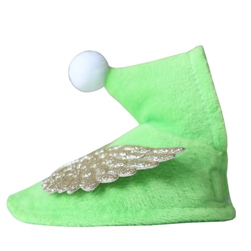 LEADSDGE Papageienumhang mit Weihnachtsmotiv, bunte Sittiche, Umhang, bequemes Vogeltuch für kleine bis große Vögel, Finken von LEADSDGE