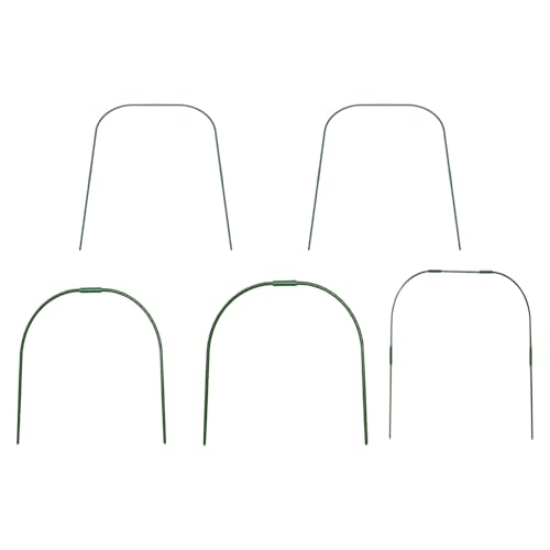 LEADSDGE Pflanzenschutzgewächshaus Metall Pflanzentunnel für Hochbeet Abdeckungen Rahmentunnel Schutzzelt Garten Blumenrahmen LEADSDGE Pflanzenschutzgewächshaus Metall Pflanzentunnel für Hochbeet Abdeckungen Rahmentunnel Schutzzelt Garten Blumenrahmen von LEADSDGE