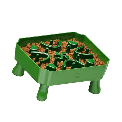 Langlebiger Futternapf für langsames Fressen, regulierbar, bequem, für Haus und Garten, abnehmbar von LEADSDGE