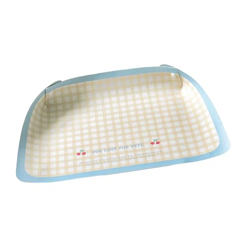 Modernes Tischset für Haustiere, auslaufsicher, wasserdicht, PU-Matte, einfache Wartung, Napfunterlage für den Innenbereich, Küche, Boden, schützt wasserdichtes Haustier-Tischset von LEADSDGE