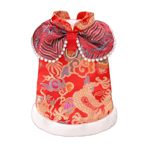 Pelzmantel für kleine Hunde, Sweatshirt, dicke Kleidung, weiche Winterbekleidung, Winterbekleidung, pelzige Stickerei für Hunde, Hunde-Outfit für kleine Hunde, Mädchen, Weihnachten Pelzmantel für kleine Hunde, Sweatshirt, dicke Kleidung, weiche Winterbekleidung, Winterbekleidung, pelzige Stickerei für Hunde, Hunde-Outfit für kleine Hunde, Mädchen, Weihnachten von LEADSDGE