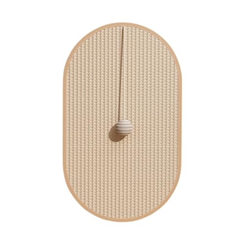 Platzsparendes selbstklebendes Sisal-Katzen-Schleifbrett mit Kugel-Wandaufkleber, schützt Möbel vor Kratzern, Haustierspielzeug, Dekoration, multifunktionale Katzen-Schlafmatte Platzsparendes selbstklebendes Sisal-Katzen-Schleifbrett mit Kugel-Wandaufkleber, schützt Möbel vor Kratzern, Haustierspielzeug, Dekoration, multifunktionale Katzen-Schlafmatte von LEADSDGE