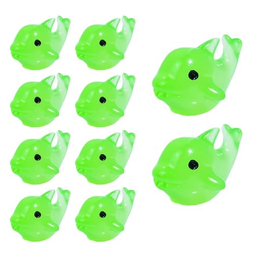 Realistische schwimmende bunte Fisch-Ornamente, Aquarium-Dekoration, Aquarium-Zubehör, Aquarium-Ornamente, 10 Stück von LEADSDGE