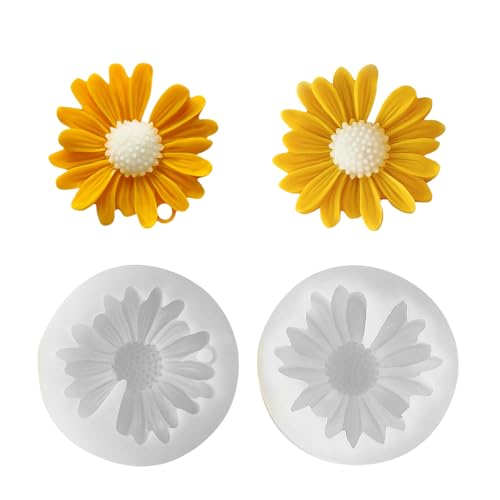 Scened Molds Casting Flower Silicone Ornament Plasters Soap Epoxy Resin von LEADSDGE