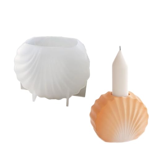 Silikonhalter in Muschelform, leicht zu entformen, Gips, Zement, Blumenvase Silikonhalter in Muschelform, leicht zu entformen, Gips, Zement, Blumenvase von LEADSDGE