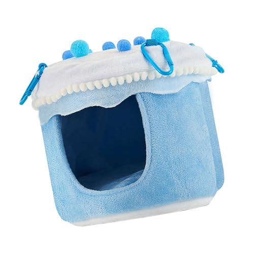Vogelnest in Kuchenform für Papageien, Plüsch, Schlafbett, Nest, Vogelkäfighaus für kleine Vögel, hängende Hängematte, Vogelkäfig, Dekorationen, Papageienbett, Hängematte Vogelnest in Kuchenform für Papageien, Plüsch, Schlafbett, Nest, Vogelkäfighaus für kleine Vögel, hängende Hängematte, Vogelkäfig, Dekorationen, Papageienbett, Hängematte von LEADSDGE
