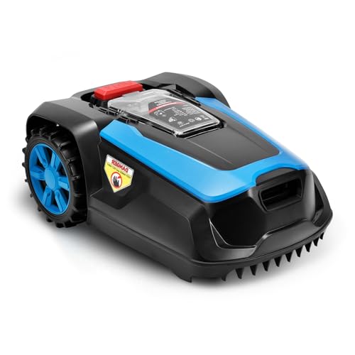LEADZM Mähroboter Rasenroboter, Rasenmäher Roboter, Bis zu 1200m², Bluetooth & WLAN, Selbstladend, Schnitthöhe 25-65 mm, 47% Steigung, 22 cm Schnittbreite, IPX5 Wasserdicht LEADZM Mähroboter Rasenroboter, Rasenmäher Roboter, Bis zu 1200m², Bluetooth & WLAN, Selbstladend, Schnitthöhe 25-65 mm, 47% Steigung, 22 cm Schnittbreite, IPX5 Wasserdicht von LEADZM