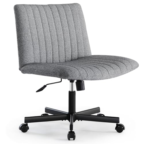 LEAGOO Home Office Schreibtischstühle Vanity Chair Moderne Computer Schreibtischstuhl Stoff Schreibtischstuhl für Home Office, Schlafzimmer von LEAGOO